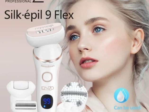 آلة نزع الشعر الجديدة ENZO بخمسة رؤوس تصميم براون