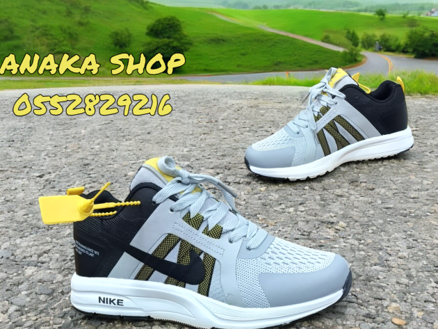 Basket Nike Zoom gris clair