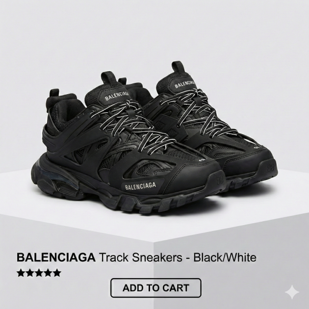 Basket Balenciaga Track Importation